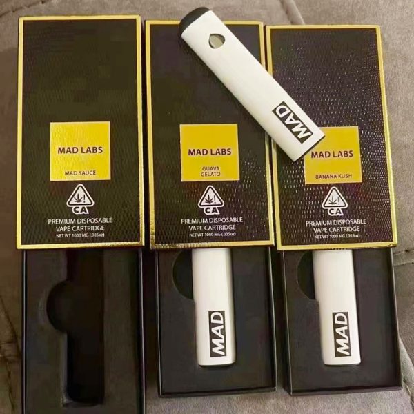 Mad Labs Disposable Rechargeable Delta 8 THC Disposable Pen