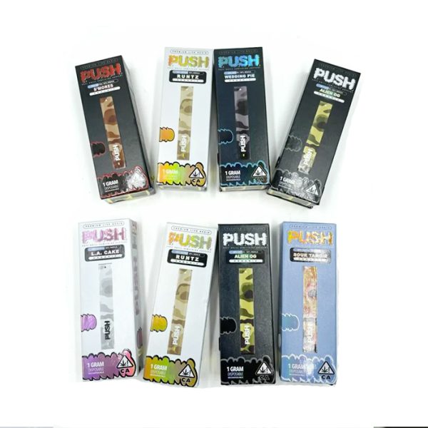 Push Disposables Live Resin Vapes RECHARGEABLE 1G