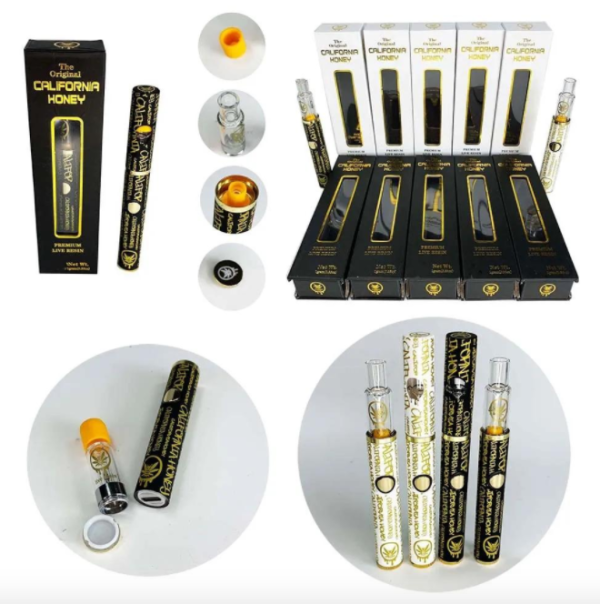 California Honey disposable vape pen 1.0ML with packaging