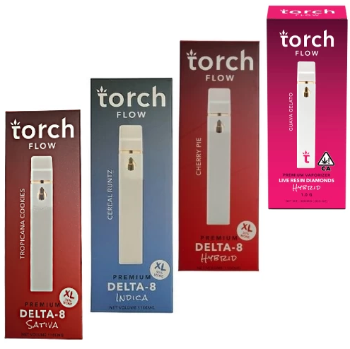 Torch Disposable Vape Diamond Live Resin Delta 8 THC Vape Pen