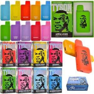 Tyson Vape 1g Liquid Diamonds Live Resin Disposable Empty THC CBD 1ml Rechargeable Vape Pen