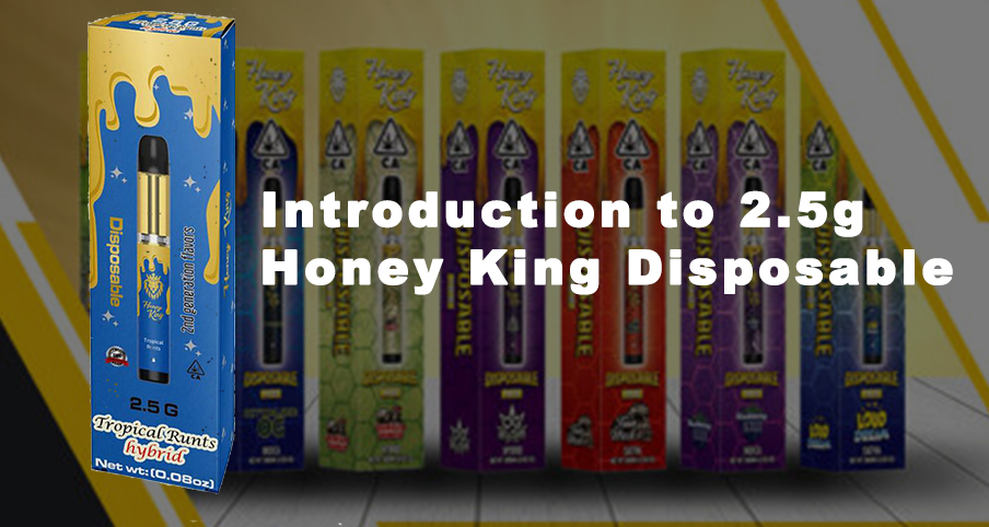 Introduction to Honey King Disposable 2.5g